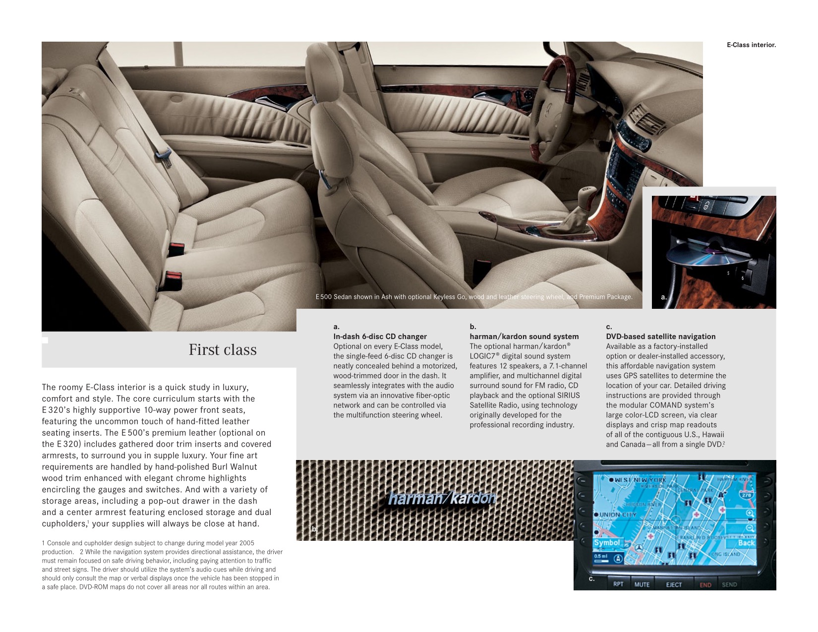 2005 Mercedes-Benz E-Class Brochure Page 20